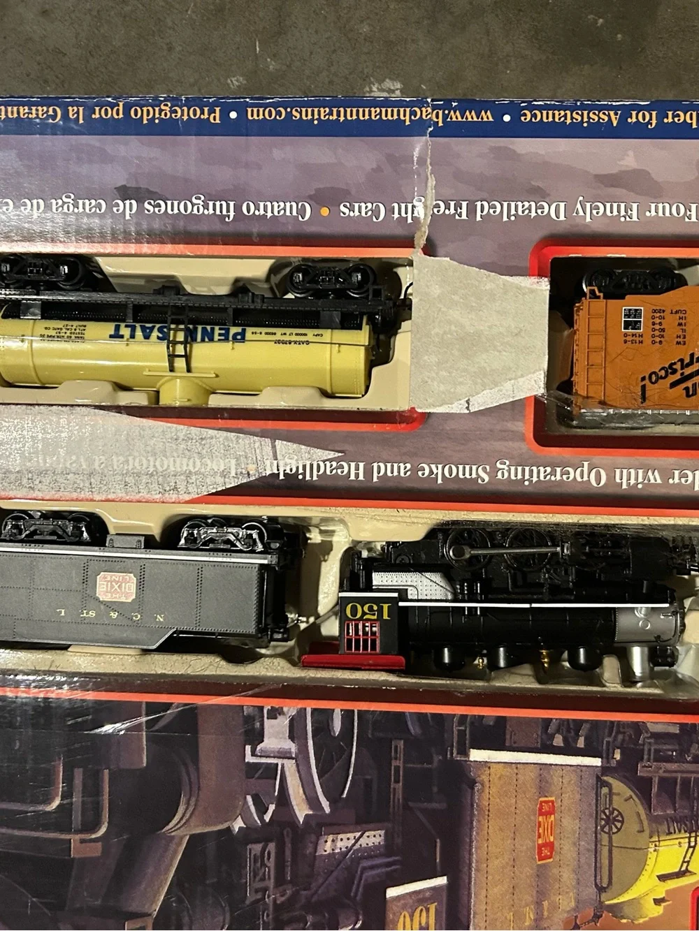 Bachmann Chattanooga Electric Train Set with E-Z Track HO Scale
